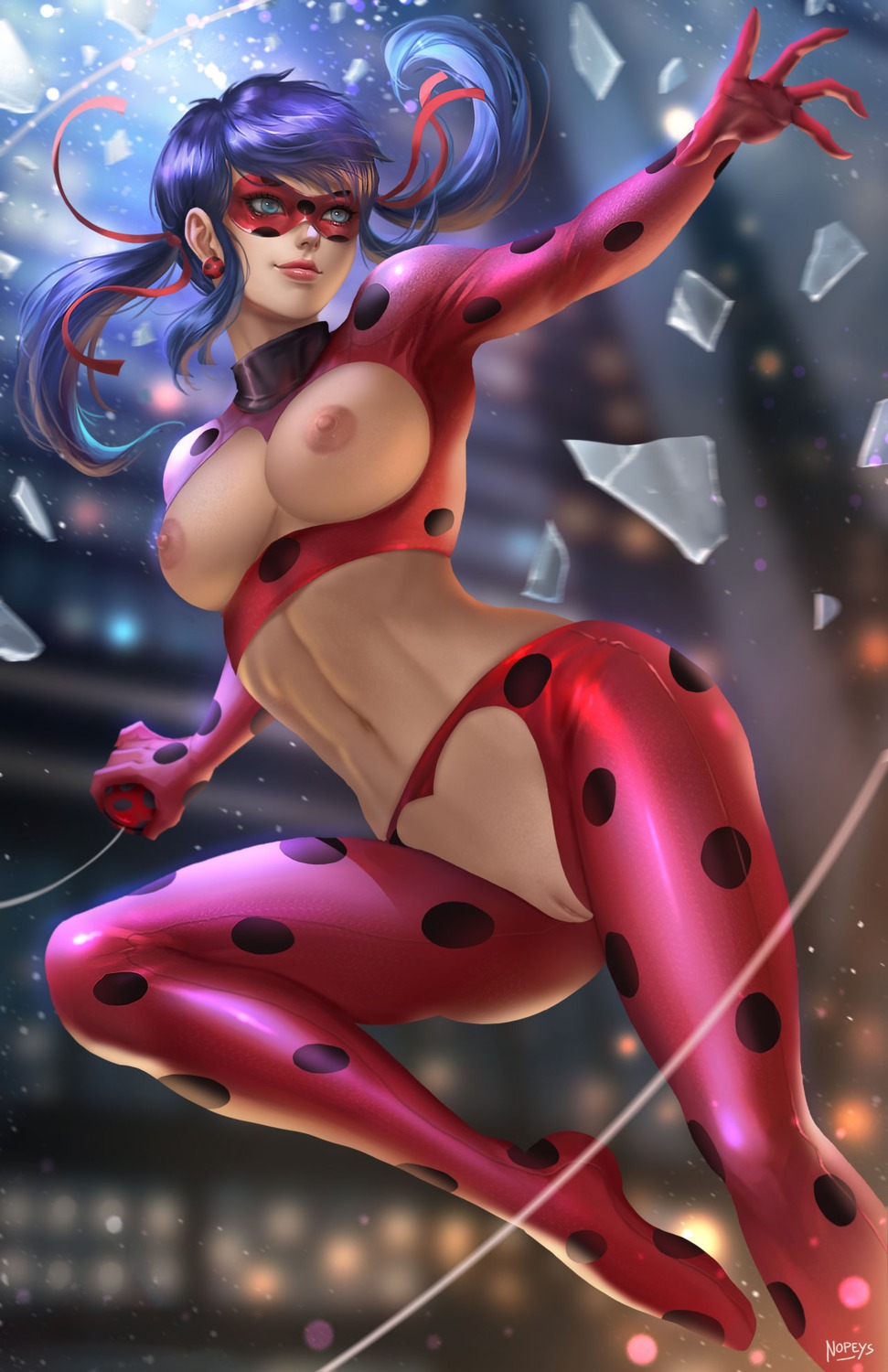 Norman De Mesa Miraculous Ladybug Ladybug Marinette Cheng Breasts